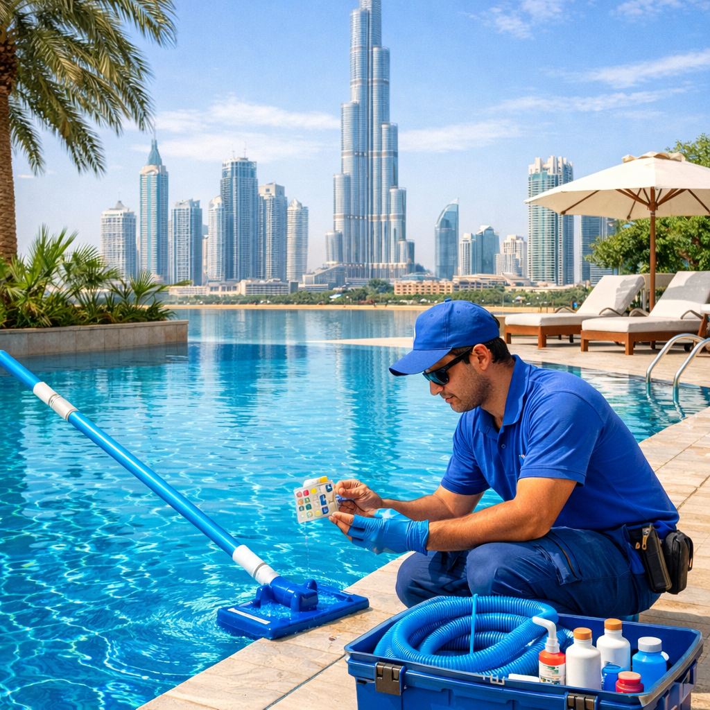 Monthly Pool Maintenance Is Not Optional in Dubai — It’s Essential - Green Earth Dubai