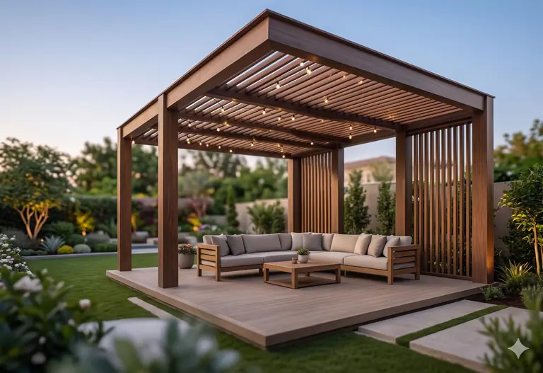 Pergola and gazebo construction in Dubai