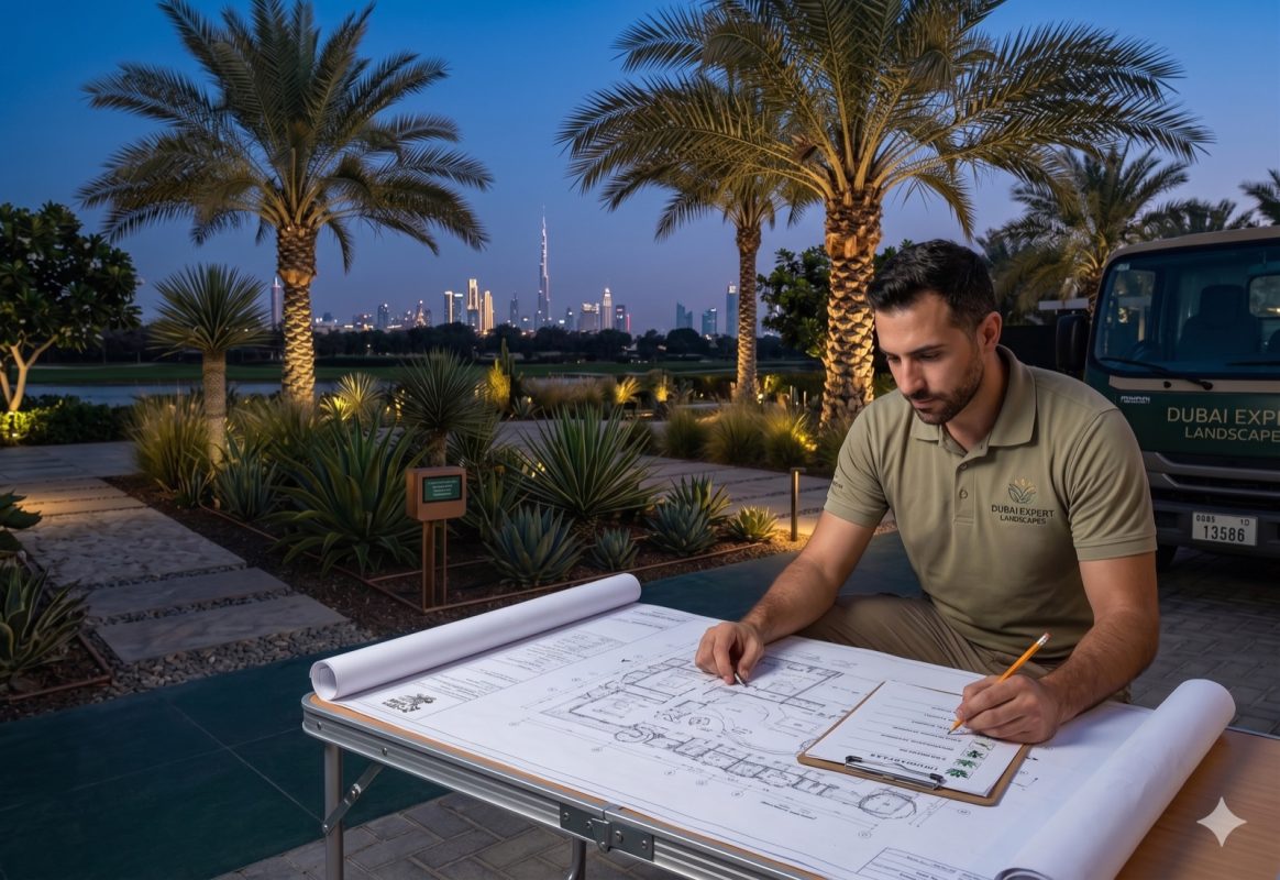 Villa Landscaping in Abu Dhabi: Design, Plants, Irrigation and Cost Guide - Green Earth Dubai